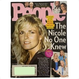 People Magazine June 3 2024 Nicole Brown Simpson Ben and J.Lo Chris Hemsworth